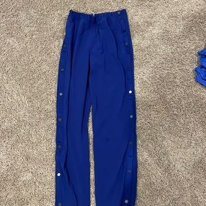 Iviviva blue tear away pants